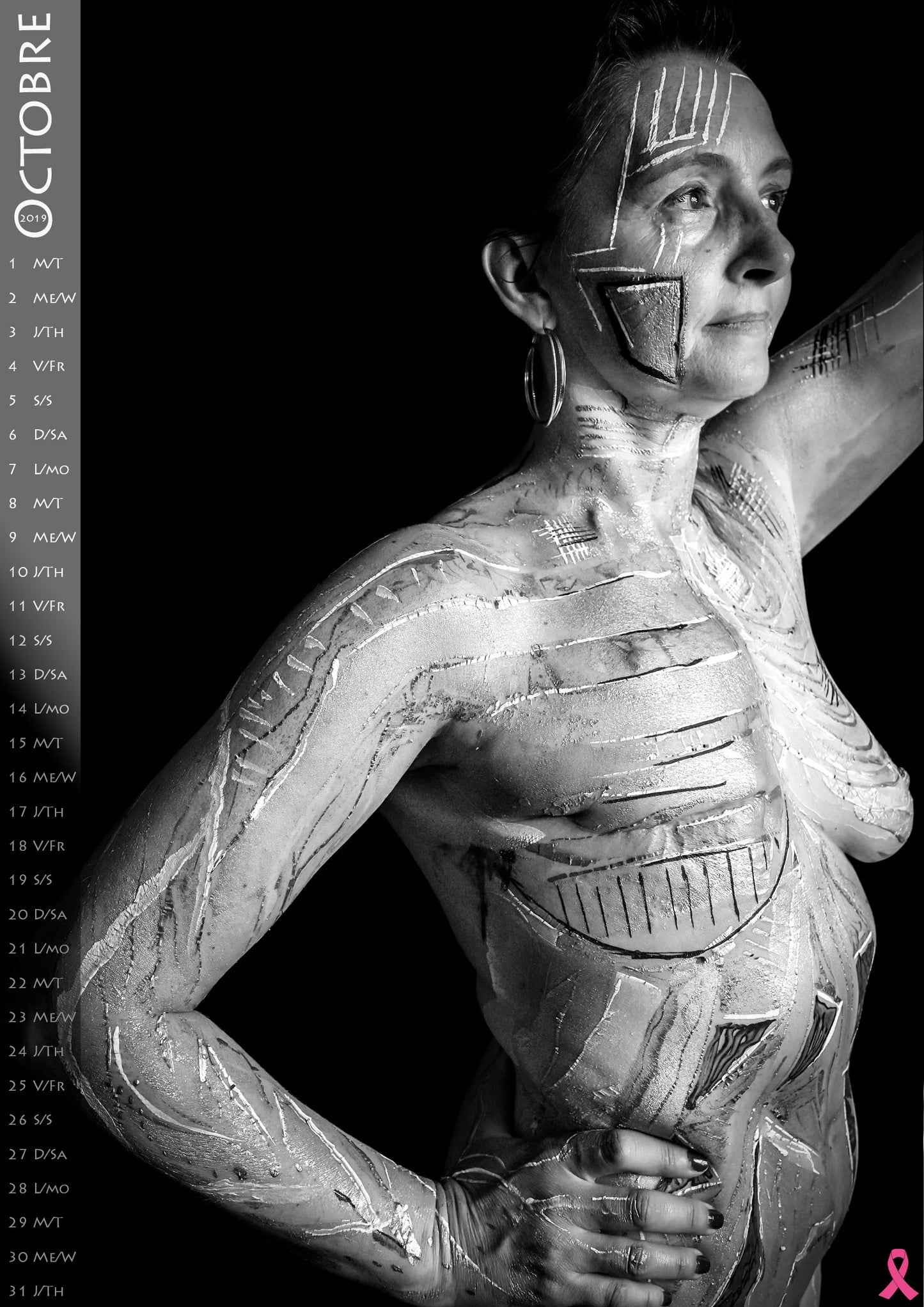 Bodypainting Calendar 2019