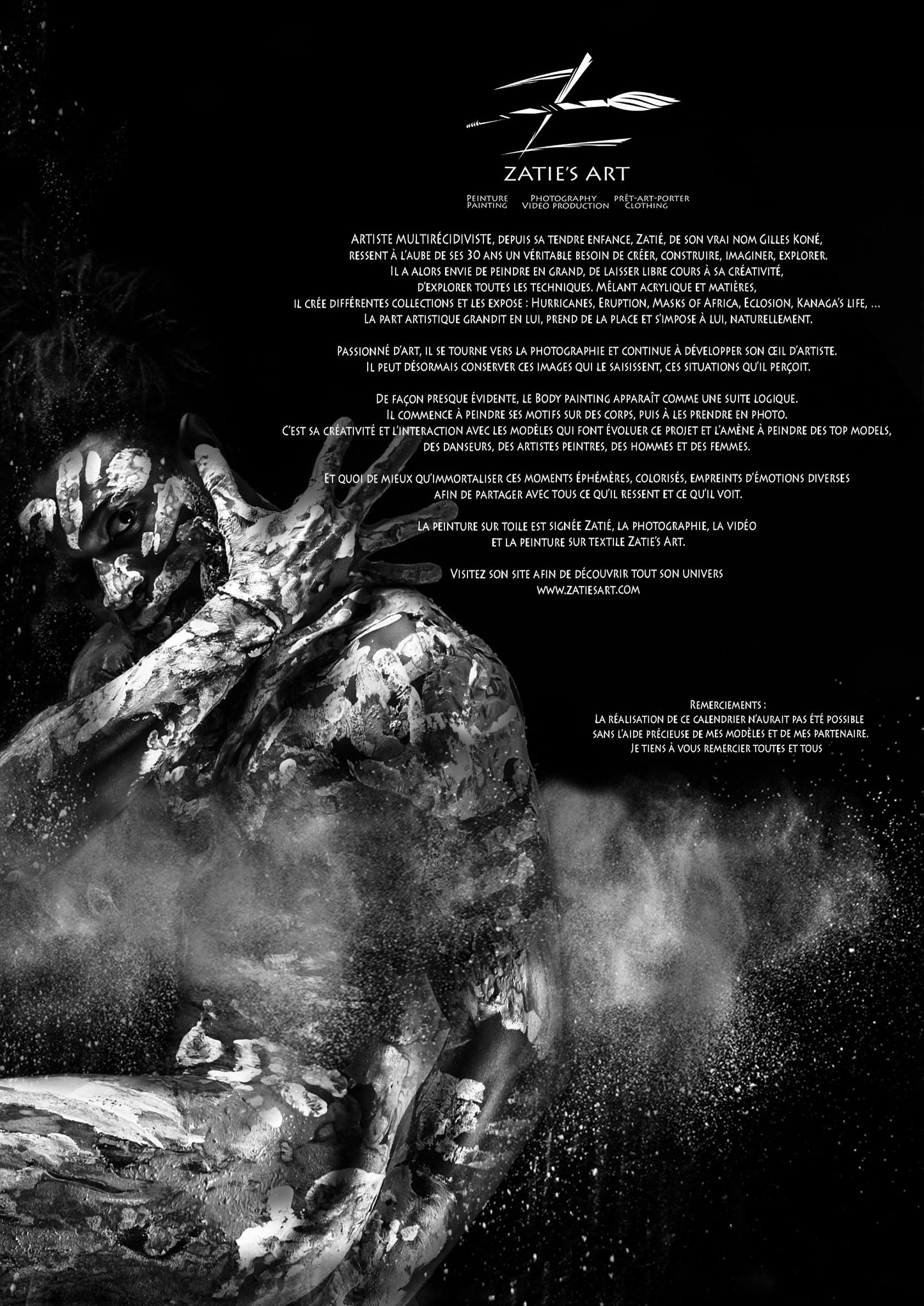 Bodypainting Calendar 2019