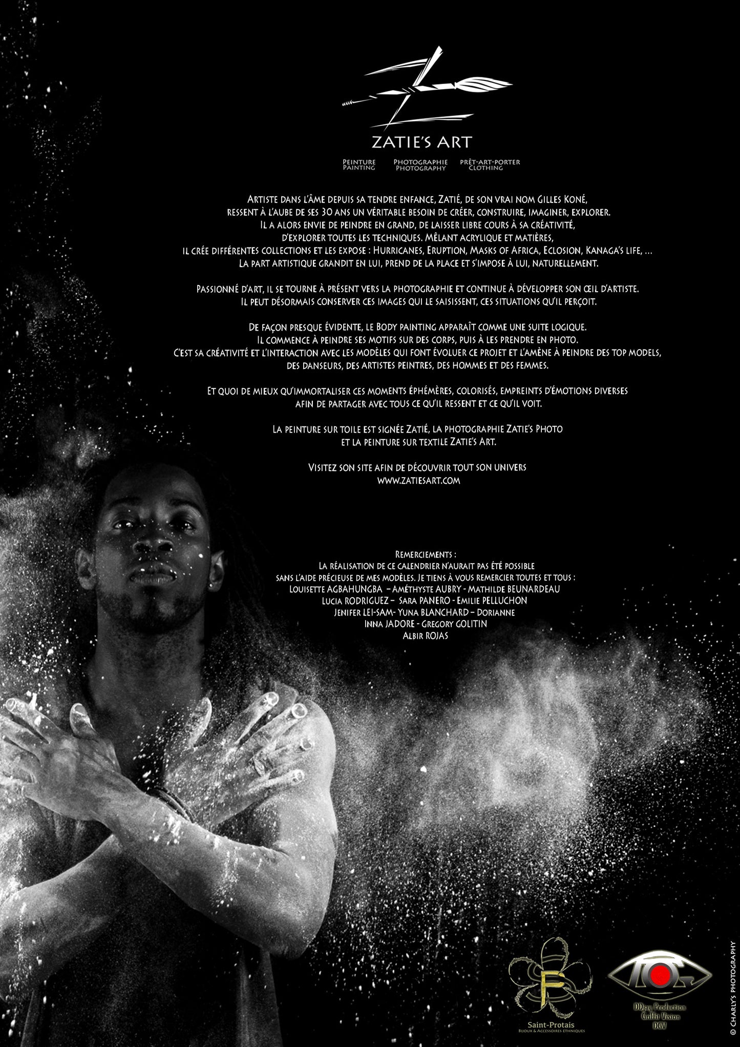 Bodypainting Calendar 2017