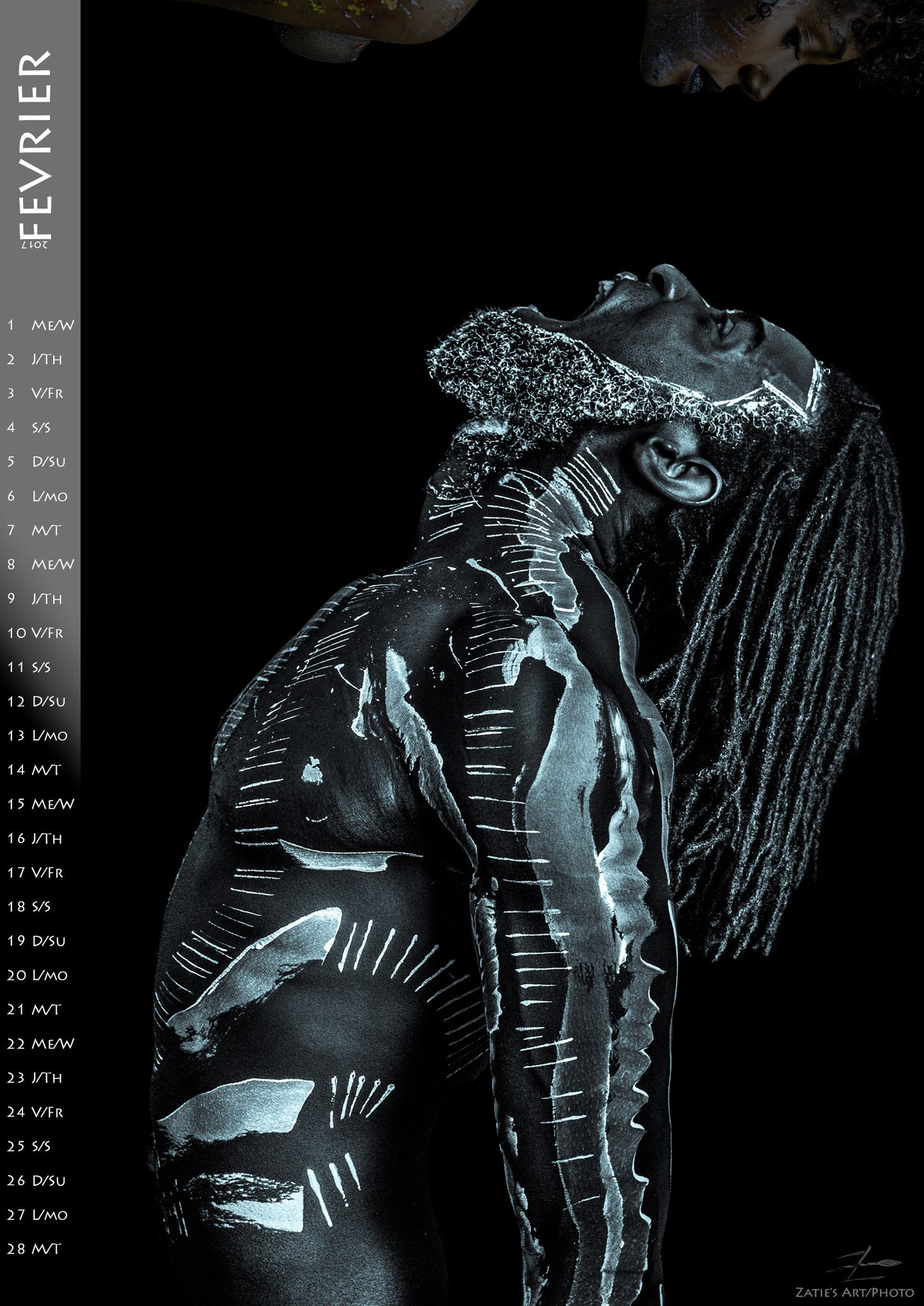 Bodypainting Calendar 2017