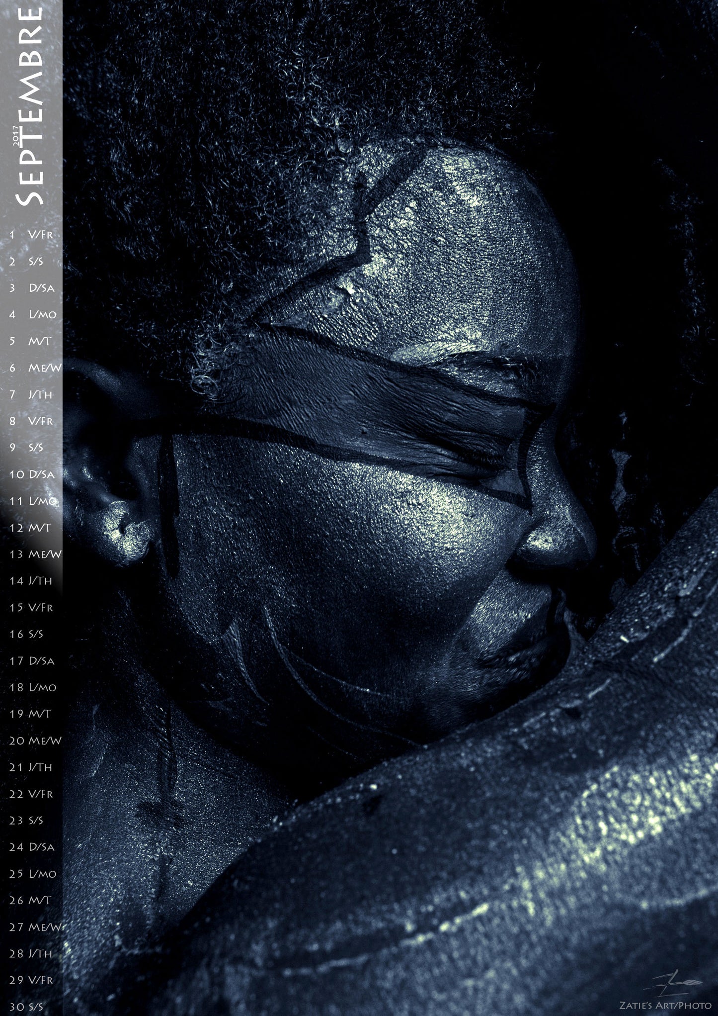 Bodypainting Calendar 2017