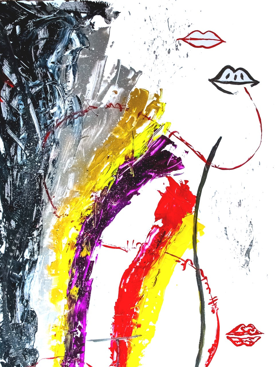 Kiss watch designed by Zatie's Art