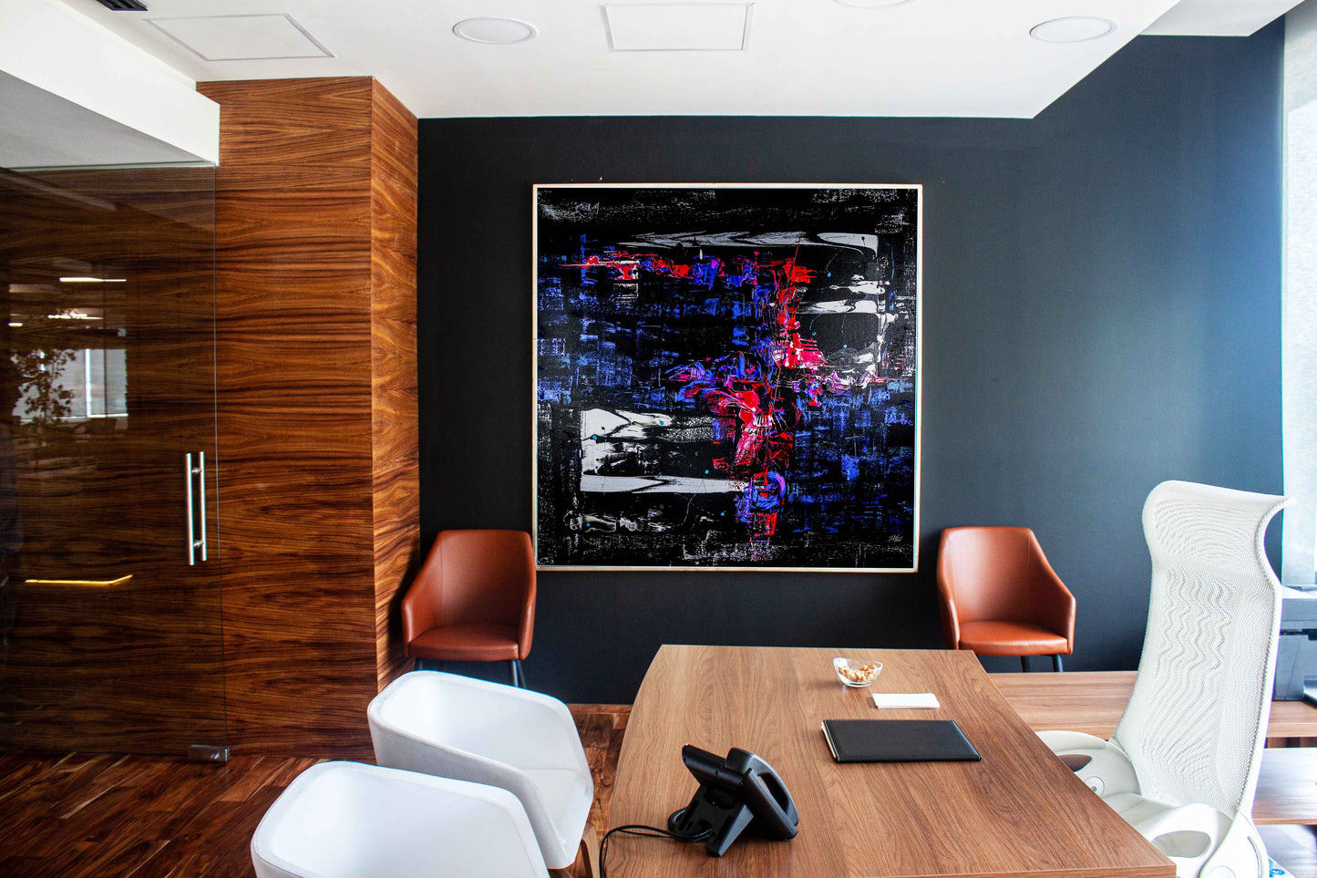 Number 7 canvas from the Numbers series