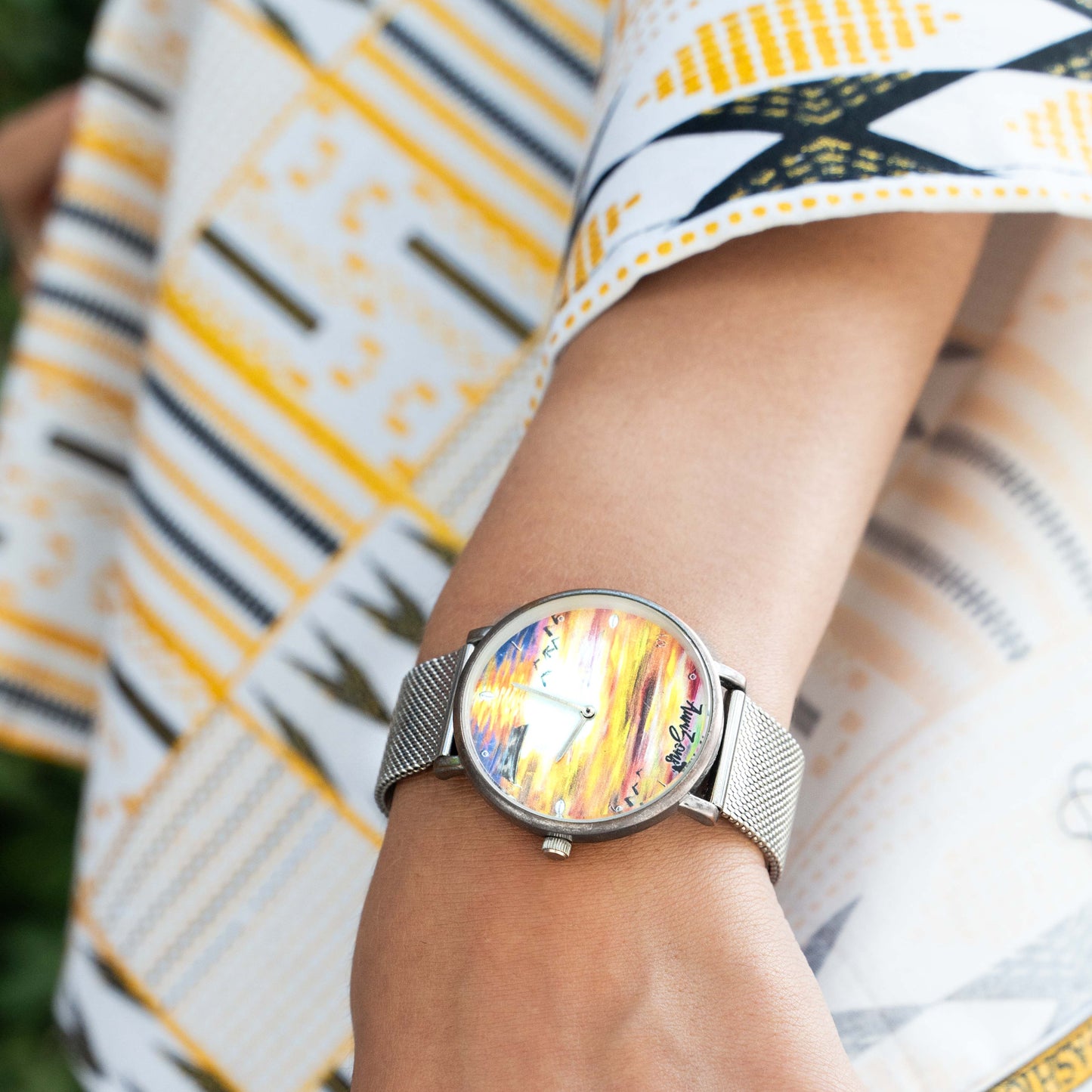 Sunset watch designed by Zatie's Art