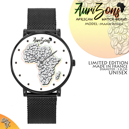 Mama Africa watch designed by Zatie's Art