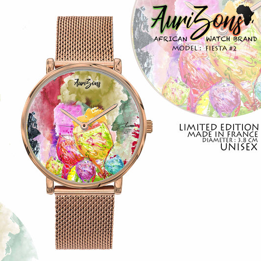 Fiesta watch designed by Zatie's Art