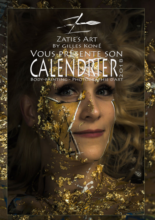 Calendrier Bodypainting 2018