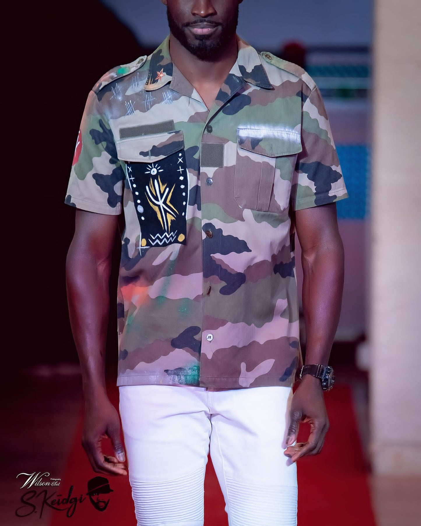 Chemise militaire personnalisée : Africa