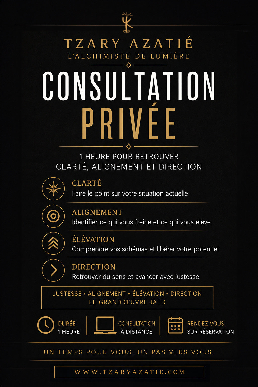 Consultation privée avec TZARY AZATIÉ