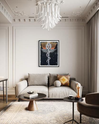 L'Équilibre Divin Ankh X Uraeus