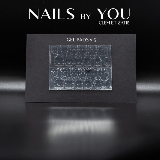 Press on nails GEL PADS (x5)