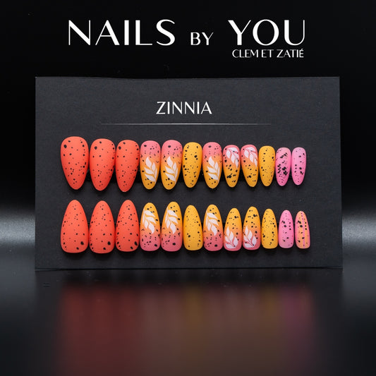 Press on nails ZINNIA