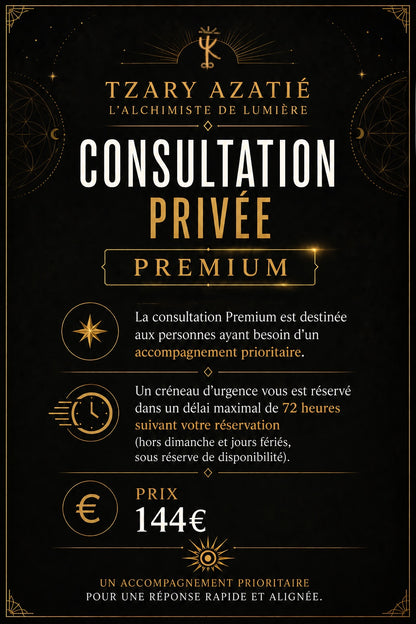 Consultation privée avec TZARY AZATIÉ