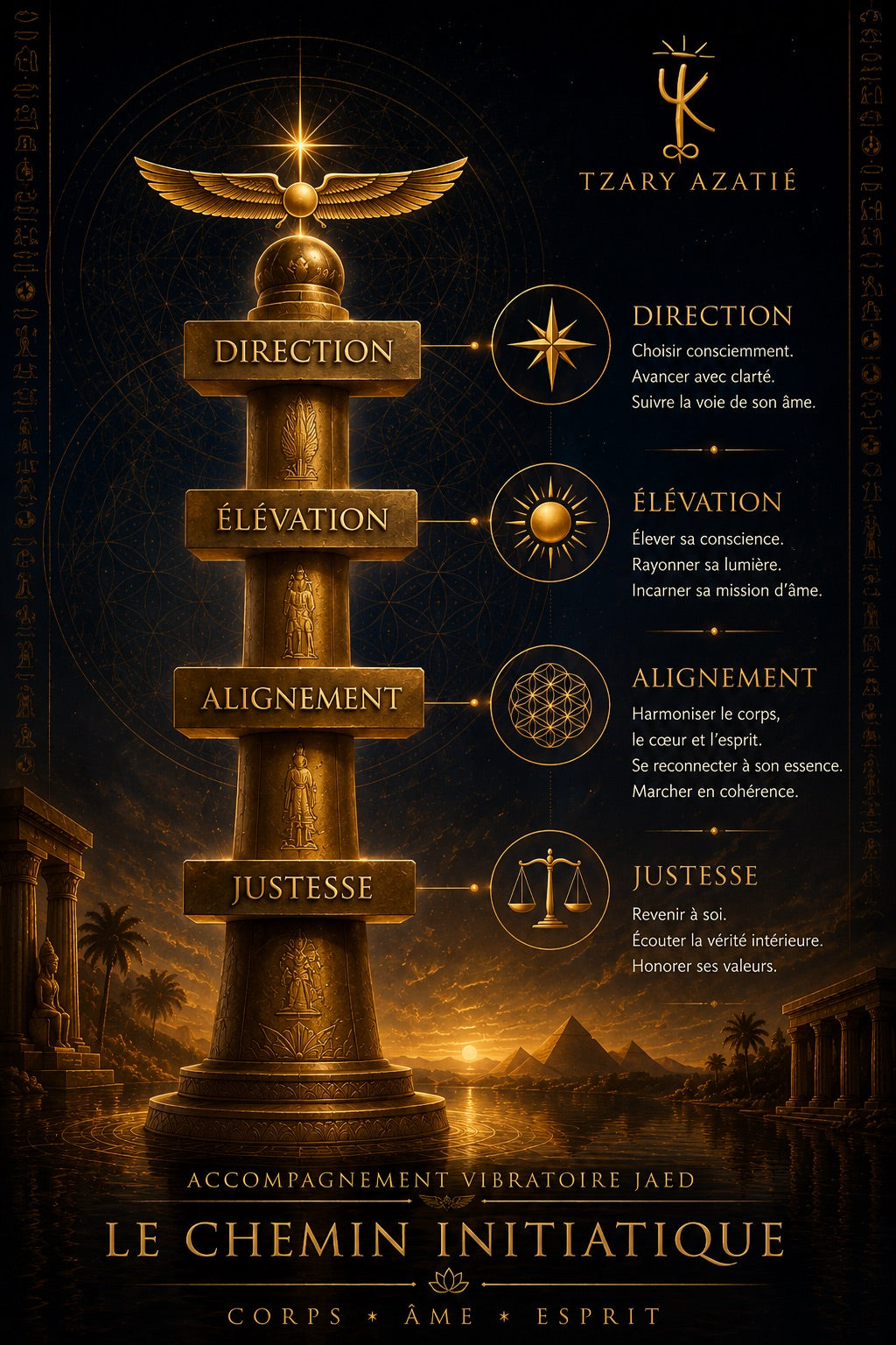 LE CHEMIN DU GRAND ŒUVRE JAED