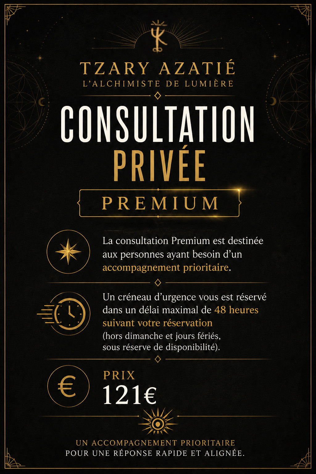 Consultation privée avec TZARY AZATIÉ