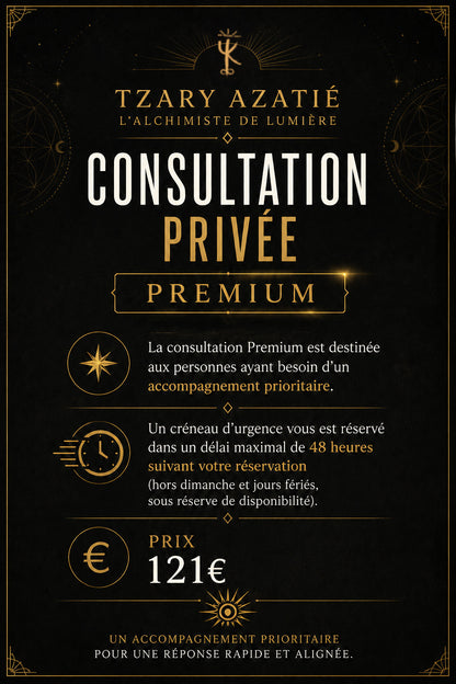 Consultation privée avec TZARY AZATIÉ
