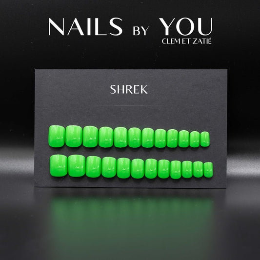 Press on nails SHREK